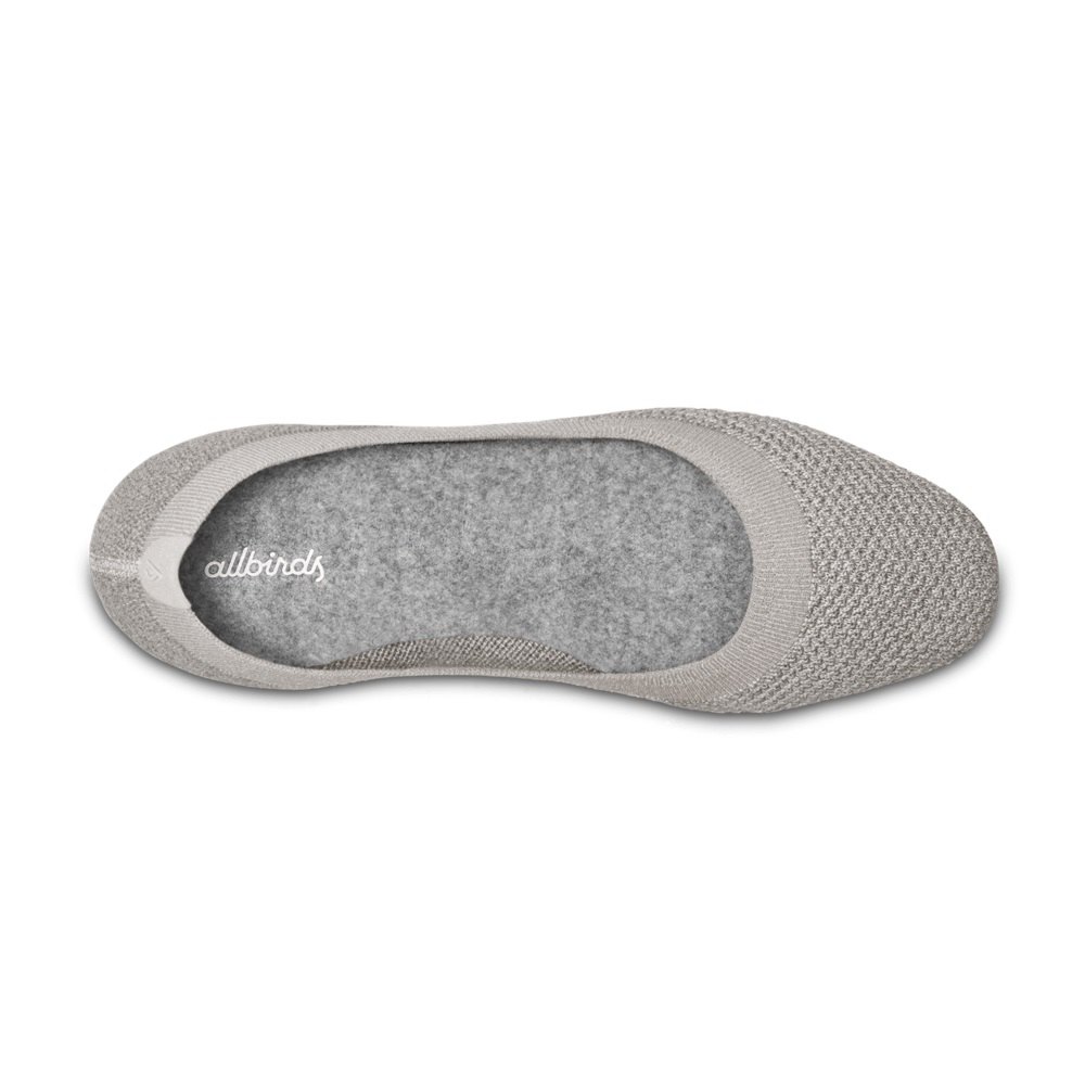 Allbirds Women\'s Tree Breezers - Flats Grey - LNG215034